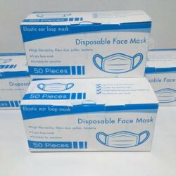 MASCARILLA 3 PLIEGUES CAJA 50 UNIDADES