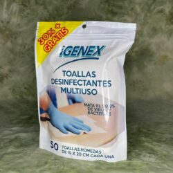 TOALLAS DESINFECTANTES MULTIUSO 50 UNIDADES