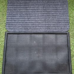 PEDILUVIO PVC SHORE 65+ALFOMBRA ABSORVENTE PARA SECADO