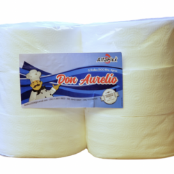 Papel higiénico Industrial Don Aurelio 6 rollos de 300 metros