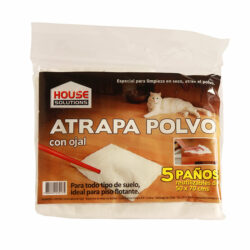 Paño atrapa polvo con ojal (5 paños)