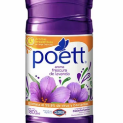 LIMPIADOR DESINFECTANTE POETT 1800ML