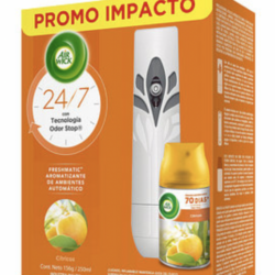 AROMATIZADOR AUTOMÁTICO + RECARGA 250 ML