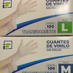 GUANTES DE VINILO 100U.