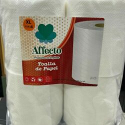 TOALLA DE PAPEL AFFECTO XL PACK DE 4 UNIDADES